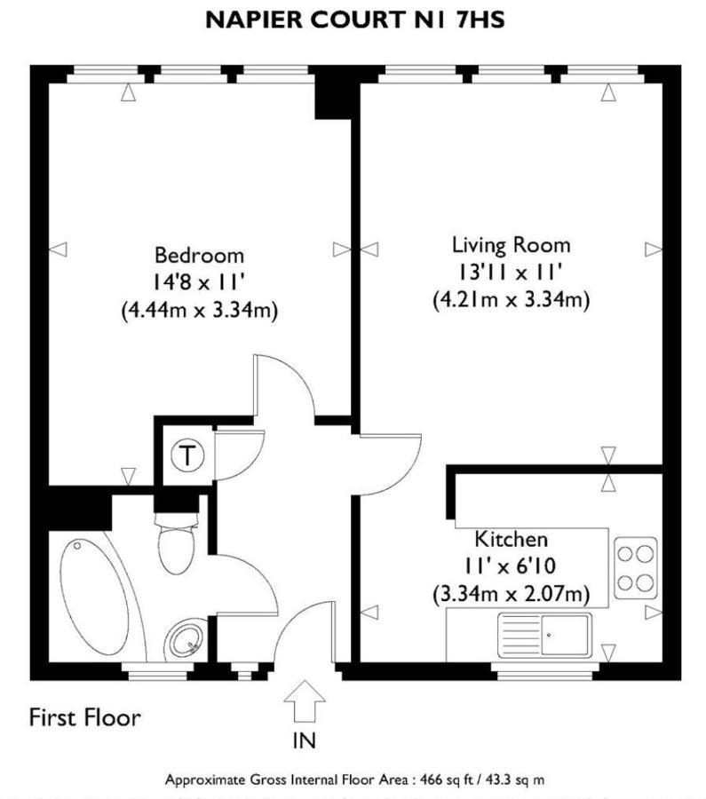 1 Bedroom Flat Close To City With Free Parking Arrangement ลอนดอน ภายนอก รูปภาพ